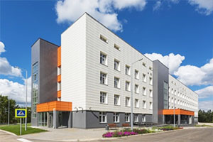 Объекты завершенного строительства: Медицинский центр Деревни Универсиады, Красноярск