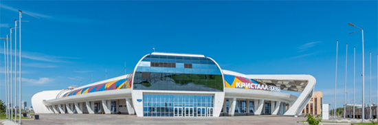 Объекты XXIX Всемирной зимней Универсиады в Красноярске выполнены с применением навесных фасадных систем КРАСПАН