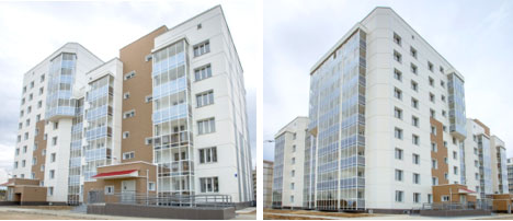 Объекты завершенного строительства: Жилые дома, г.Циолковский, Амурская область