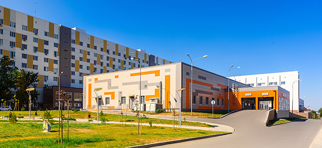 Объекты завершенного строительства: проведена фотосессия Городской клинической больницы скорой медицинской помощи №25, Волгоград