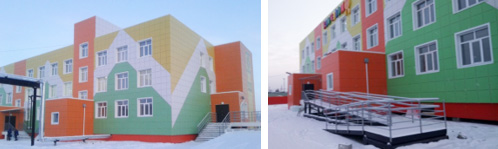 Объекты завершенного строительства: Детский сад, Якутия, Республика Саха