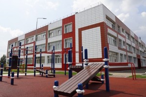 Объекты завершенного строительства: Школа № 45,  Прокопьевск, Кемеровская область