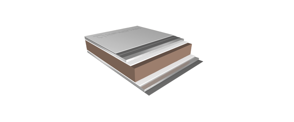 Серебристо-серый для композитных панелей ST