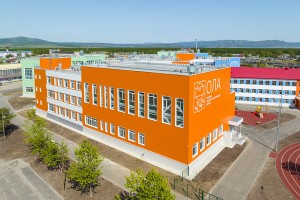 Объекты завершенного строительства : Средне общеобразовательная школа, Магаданская область, п. Ола