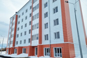Объекты завершенного строительства: Магаданская область, п. Сокол, жилые дома.