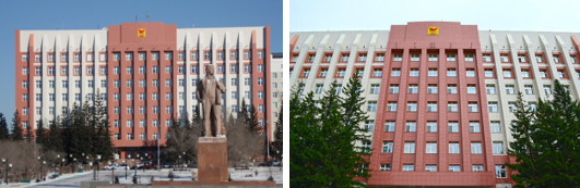Объекты завершенного строительства: здание администрации Забайкальского края,  Чита