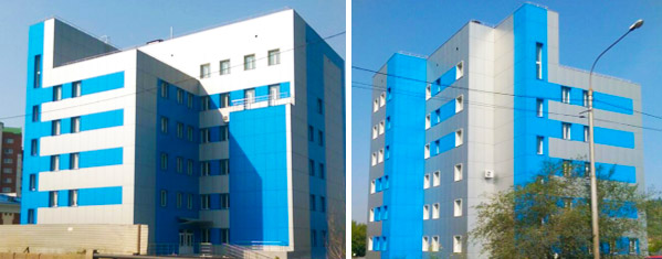 Объекты завершенного строительства: Суд Центрального района, Красноярск