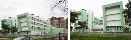 Объекты завершенного строительства: ГБОУ средняя школа №525, Санкт-Петербург