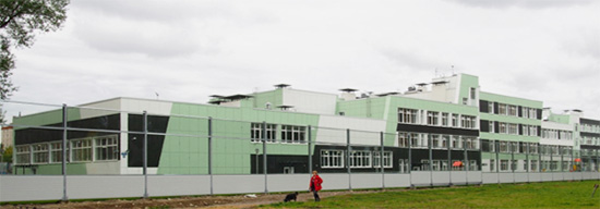 Объекты завершенного строительства: ГБОУ средняя школа №525, Санкт-Петербург